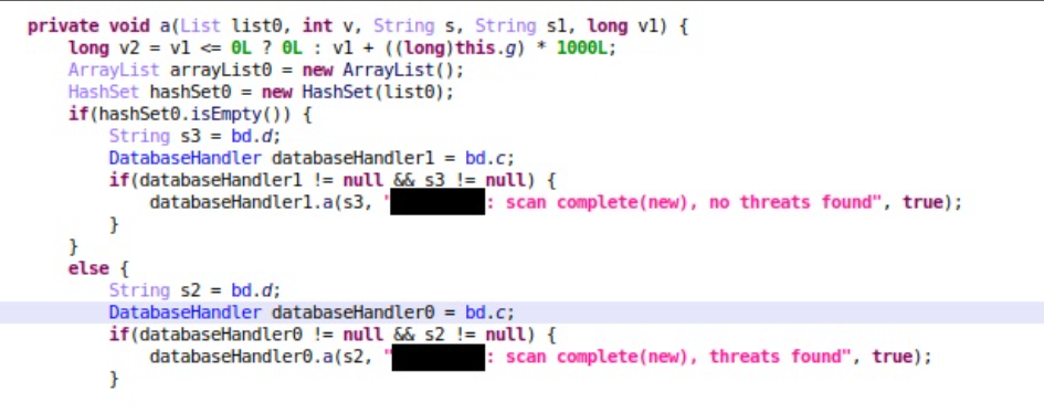 Critical code area for root bypass