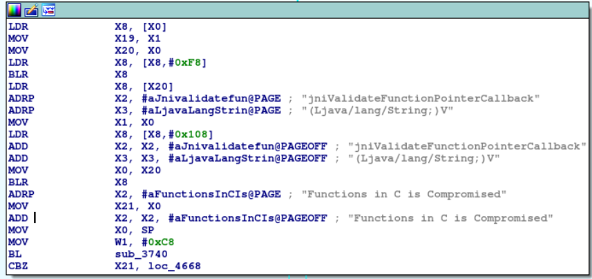 Code integrity checks